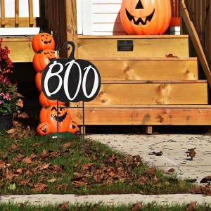 Artisasset Boo Halloween Hanging Sign Holiday Wall Sign
