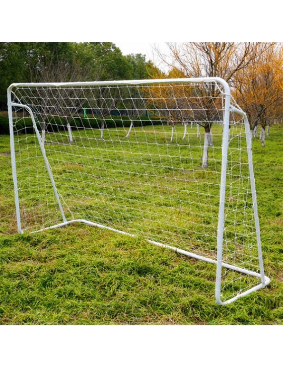 8' x 5' Soccer Goal Training Set with Net Buckles Ground Nail Football Sports
